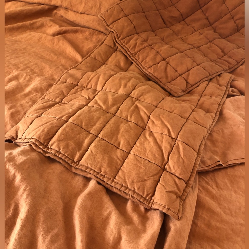 100% European Linen Sheet set plus shams - king size